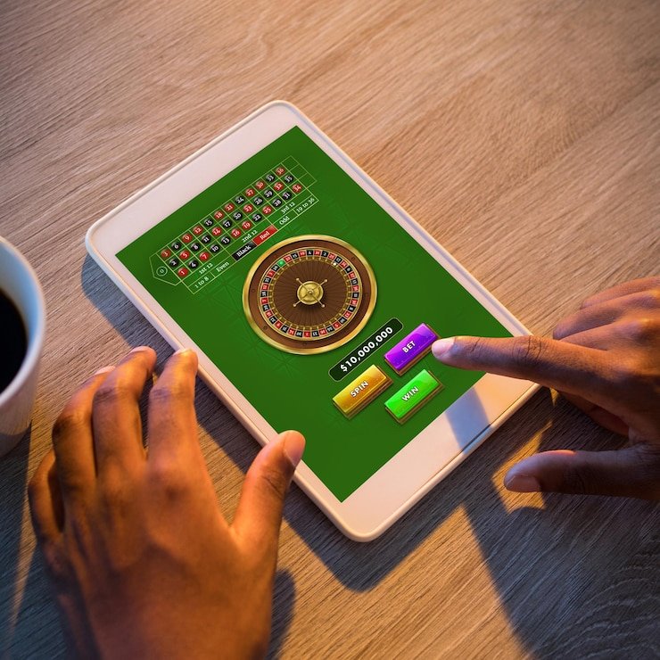 slot indocair mobile app displayed on Android and iOS devices side by side